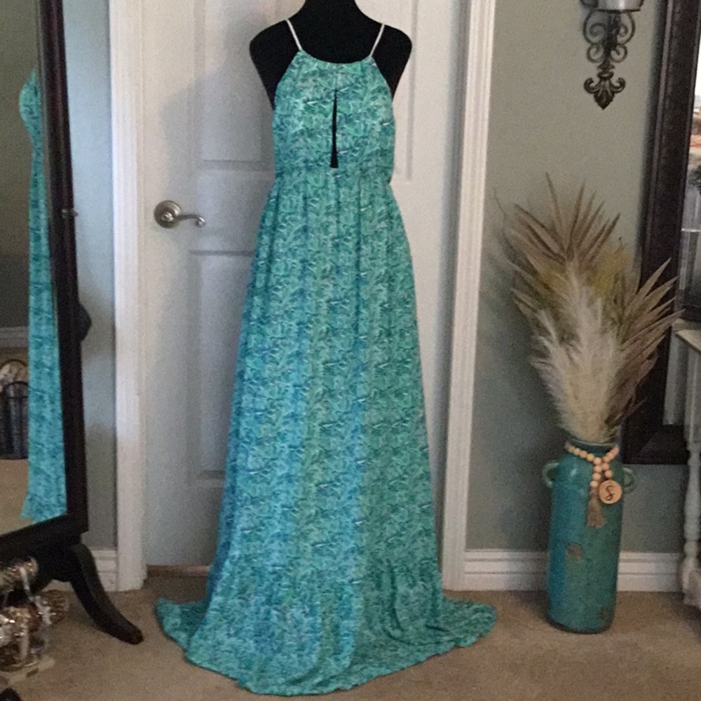 NWOT Lauren James Maxi Dress